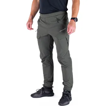 Pánské kalhoty Pánské turistické kalhoty NORTHFINDER-GIAN-300darkgreen Zelená S