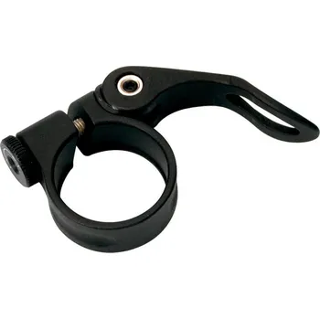 Zámek na kolo Objímka podsedlová LONGUS-Seat clamp AL 34,9mm s RU čierna Černá