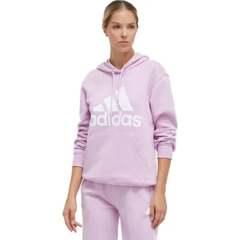 Dámská mikina Dámská mikina s kapucí ADIDAS-W BL FL R HD-IM0260-bliss lilac/white Růžová XS