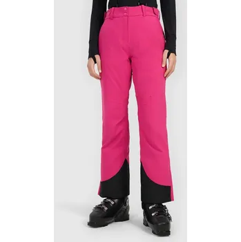 Snowboardové kalhoty Dámské lyžařské kalhoty 4F 4F černá | fuchsiová 3496438