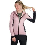 Dámská turistická mikina se zipem NORTHFINDER-COLEEN-521roseblack Růžová XL