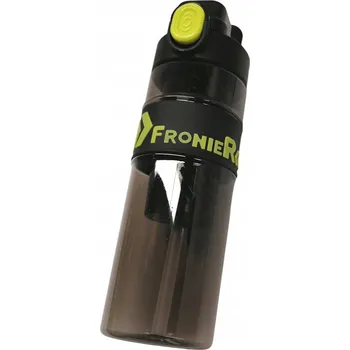 Obraz 1Mcz Sportovní láhev s vložkou na ovoce 650 ml, černá