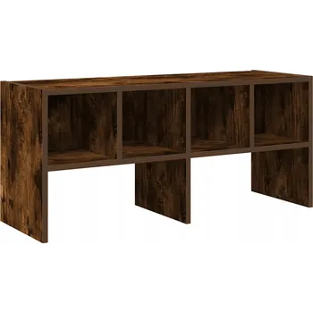 Botník Stojan na boty, stohovatelný, kouřový dub, 89,5x30x40 cm