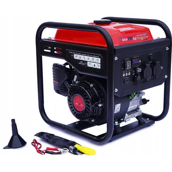 Elektrocentrála Jednofázová přenosná elektrocentrála KrafTWele 5500 W benzínová