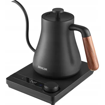 Rychlovarná konvice Rychlovarná konvice bezdrátová Sencor SWK2828BK 1000W 0,6 l Pro přípravu filtrované kávy (Pour Over)