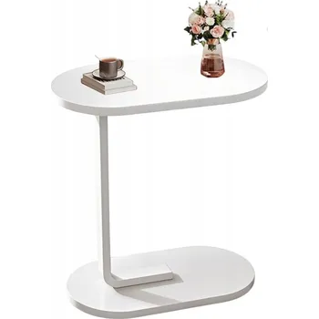 Konferenční stolek Oválný stolek VanguardVoya 28 x 40 x 55 cm žlutý