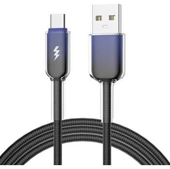 ENKAY 129871 ENKAY GRADIENT 60W Kabel USB / USB Typ-C 1m černý