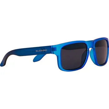 Sluneční brýle Dětské sluneční brýle BLIZZARD-Sun glasses PCC125001-transparent blue mat-55-15-123 Modrá 55-15-123