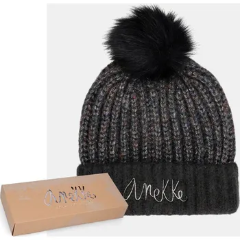 Dámské šaty Anekke dámská černá čepice s bambulkou