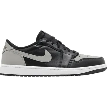 Pánská obuv Pánská vycházková obuv NIKE-Air Jordan 1 Low OG Shadow black/medium grey/white Černá 40,5