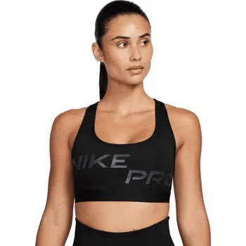 Podprsenka Dámská tréninková sportovní podprsenka NIKE PRO-W DF SWSH LGT SPT GRX BRA-FN2749-010-black Černá S