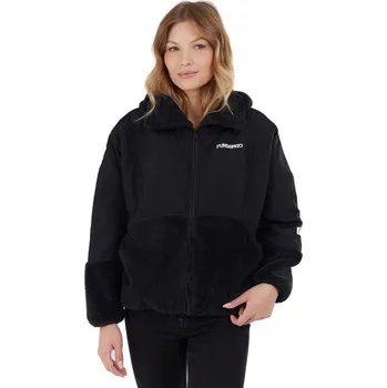 Pánská mikina Dámská mikina se zipem FUNDANGO-Sansa Hybrid Jacket-780-antracit Černá L