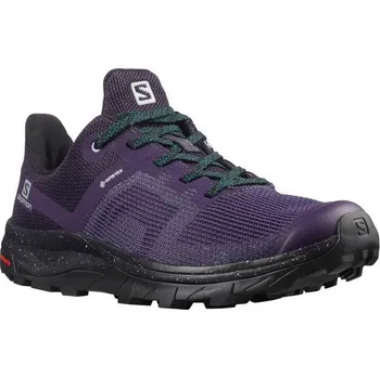 Dámská sportovní obuv Dámská nízká turistická obuv SALOMON-OUTline Prism GTX W grape/black/deep teal Fialová 40 2/3