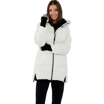 Dámské oblečení Dámská bunda VOLCANO-J-FROZEN-101-CREAM Béžová XL