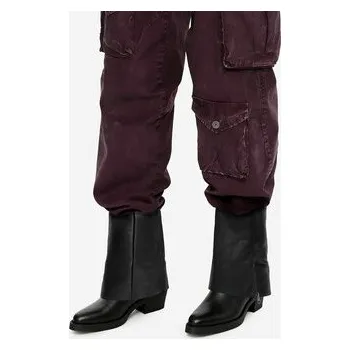 Dámské kozačky Polokozačky G-Star Raw EO-YAGMUR-25FW30 Černá 36