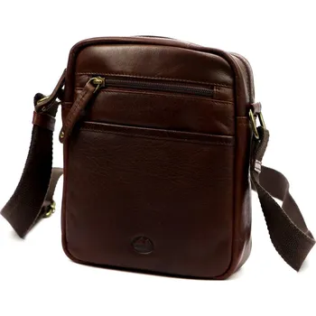 Pánské crossbody EL FORREST MB18-22 hnědá + doprava zdarma