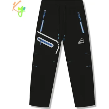 Chlapecké kalhoty Dětské zateplené softshellové kalhoty KUGO vel.140