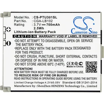 Baterie pro mobilní telefon Baterie Cameron Sino CS-PTU301SL pro Panasonic KX-TU301 GME - neoriginální