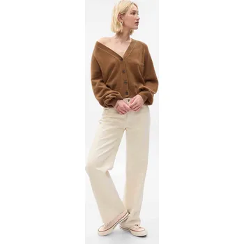 Dámský svetr Dámský kardigan crop cashsoft GAP XL