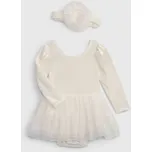 Dívčí baby sametové body se sukní GAP 12-18 měs.