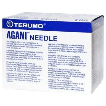 Injekční jehla Jehly TERUMO AGANI 0,5x25 mm, 100 ks