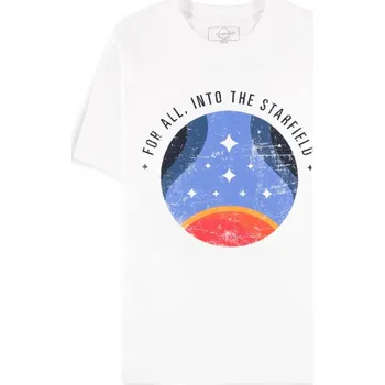 Pánské tričko Tričko Starfield - For All Into The Starfield (velikost S)