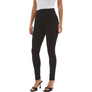 Dámské jeggings kalhoty FREDDY-WR.UP® skinny push up organic cotton trousers with high waist-Black Černá M