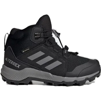 Dětská fitness obuv Juniorská členková turistická obuv ADIDAS-Terrex Mid Jr GTX core black/grey three/core black Černá 35,5