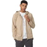 Pánská mikina s kapucí 4F-MENS SWEATSHIRT BLM011-82S-LIGHT BROWN Hnědá L