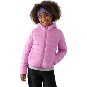 Dívčí bunda 4F JUNIOR-DOWN JACKET-JWAW24TDJAF449-54S-PINK Růžová 152