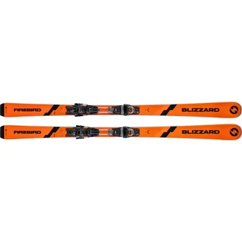 Sjezdové lyžování Lyže na sjezdovku - on piste s vázáním BLIZZARD-Firebird Ti + TPC10 DEMO Oranžová 166 cm