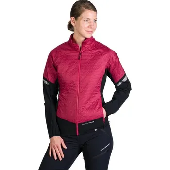 Dámská větrovka Dámská turistická bunda NORTHFINDER-THERESA-577-cherryblack Růžová S