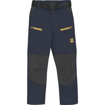 Příslušenství pro turistickou hůl Dětské turistické kalhoty COLOR KIDS-Pants Outdoor W. Zip Off-7850-Total Eclipse Černá 128