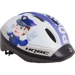 Dětská cyklistická helma HQBC-FUNQ Policeman Bílá 46/54 cm