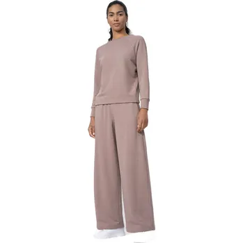 Dámská mikina Dámská tréninková mikina 4F-SWEATSHIRT F214-82S-LIGHT BROWN Hnědá S