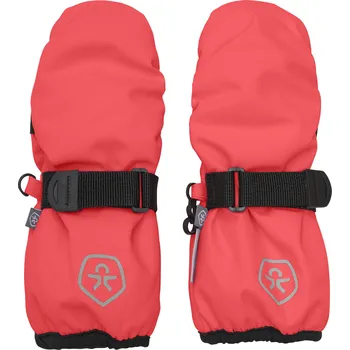 Dívčí lyžařské rukavice palčáky COLOR KIDS-Mittens - Waterproof-5380-Diva Pink Růžová 116/128