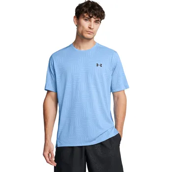 Pánské tričko Pánské tréninkové tričko s krátkým rukávem UNDER ARMOUR-UA Tech Vent Geotessa SS-BLU Modrá S