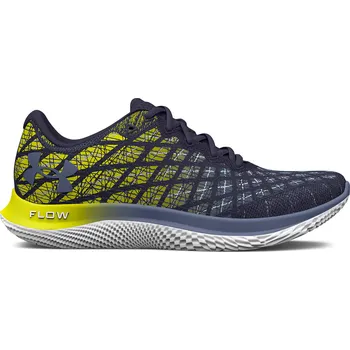Pánská běžecká obuv Pánská běžecká obuv UNDER ARMOUR-UA FLOW Velociti Wind 2 steel/yellow ray/aurora purple Šedá 45