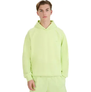 Pánské oblečení Mikina s kapucí 4F-SWEATSHIRT U1547-45S-CANARY GREEN Zelená M