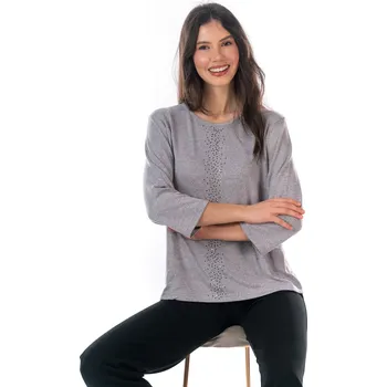 Dámská halenka MANNON 40/44 Fialovošedá