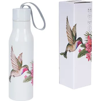 Termohrnek DUO porcelain Termoláhev 500 ml - kolibřík
