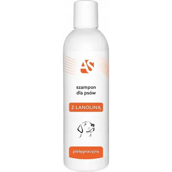 Kosmetika pro psa Šampon pro Psy s Lanolinem AS PROFESSIONAL - Pro Mastnou a Pružnou Srst 250 ml