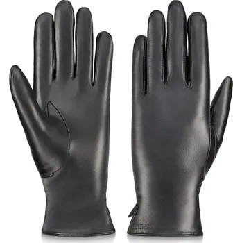Rukavice Betlewski dámské pětiprsté rukavice z pravé kůže, velikost M