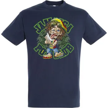 panske-levne-bavlnene-tricko-digi-potisk-XXXXXX Barva: Navy - tmavě modrá, velikost: 3XL