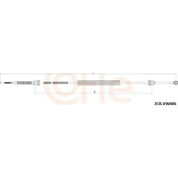Tazne lanko, rucni prevodovka COFLE 2CB.VK006