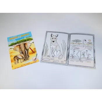 omalovánky Maluj vodou A5 Safari 603823