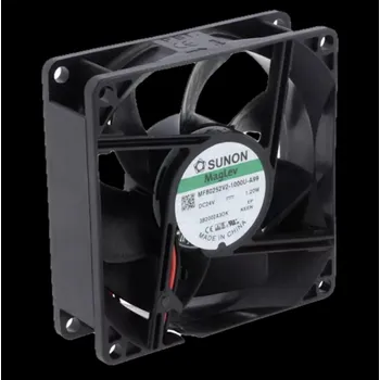 Průmyslový ventilátor Sunon DC axiální ventilátor 80×80×25 mm, 24 V DC, 30 dB MF80252V2-1000U-A99