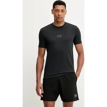 Pánská móda Tréninkové tričko EA7 Emporio Armani AF17770.7M000635 černá 99X, vel. S