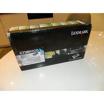 Toner Lexmark C73x/X73x C736H1CG modrý (cyan)