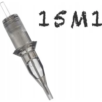 Tetování 15M1 GRAY CARTRIDGE JEHLA STERILNÍ PRO ROTAČNÍ TETOVACÍ STROJKY 1KS N4